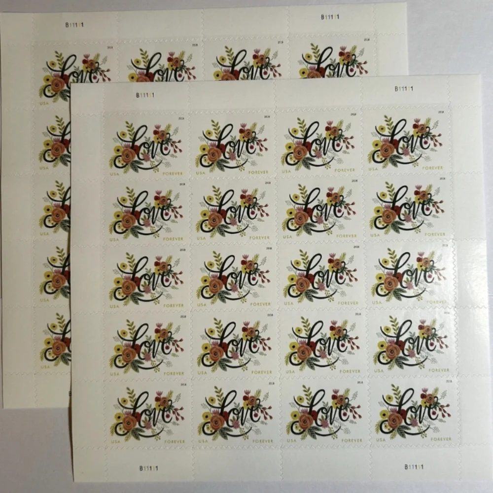 40 FOREVER Stamps 